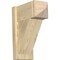 Ekena Millwork Traditional Arts & Crafts Rough Sawn Outlooker, Douglas Fir, 8"W x 16"D x 20"H OUT08X16X20TRA03RDF - alternate 1